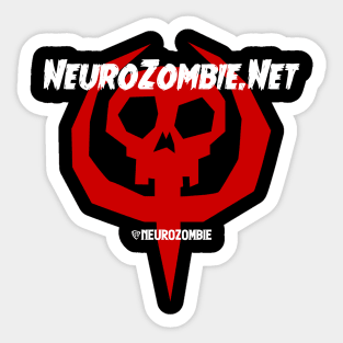 NeuroZombie.Net Logo Sticker